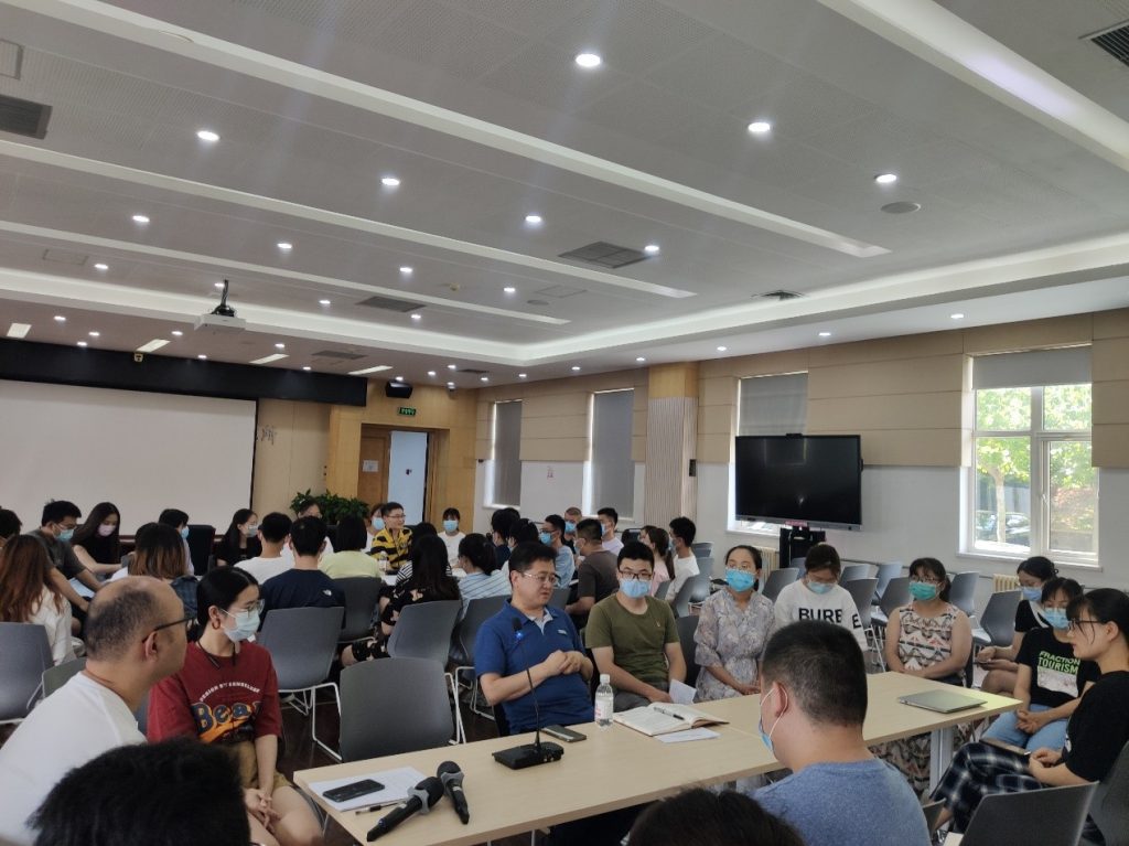 研究生党总支开展关于党史学习教育专题组织生活会 研究生党总支开展关于党史学习教育专题组织生活会