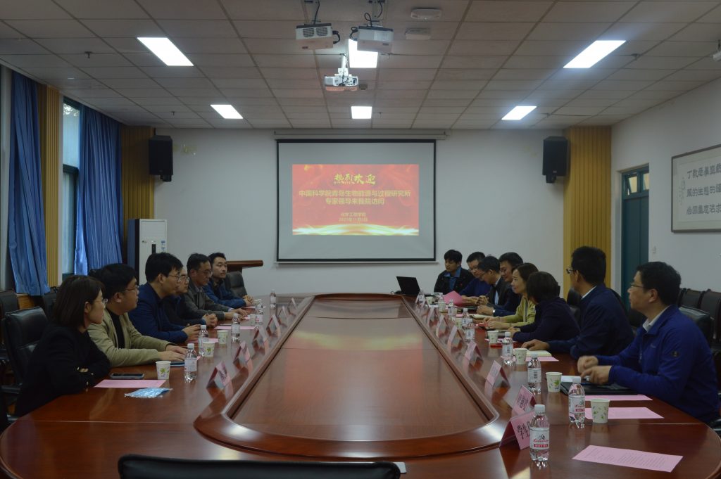 青岛能源所赴中国石油大学(华东)交流 青岛能源所赴中国石油大学(华东)交流